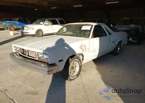 1984 Chevrolet El Camino from USA, damaged, VIN 1GCCW8093ER206036